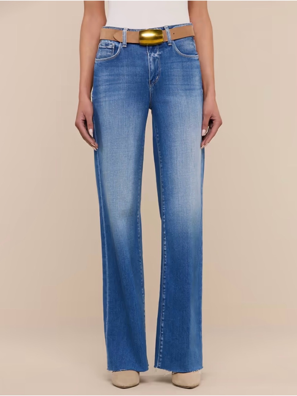 L'AGENCE Scottie High Rise Wide-Leg Jean